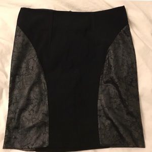 Dolce Vita Black Mini Skirt
